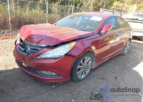 2014 Hyundai Sonata Se из США, поврежденный, VIN 5NPEC4AC9EH857439